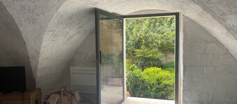 Fancy loft with garden in old Beccherie