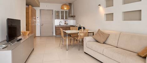 アパートメント 喫煙可 | 1 室のベッドルーム、防音設備