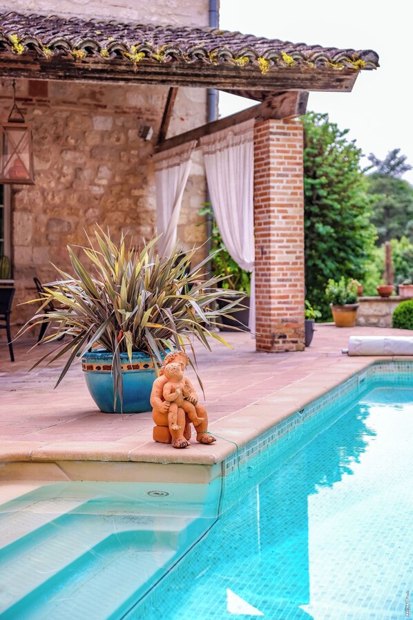 Outdoor pool - Refuge de la Brêche - Pool - Cahuzac sur Vère (Cahuzac-sur-Vère)