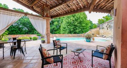 Refuge de la BrĂȘche - Piscine - Cahuzac sur VĂšre