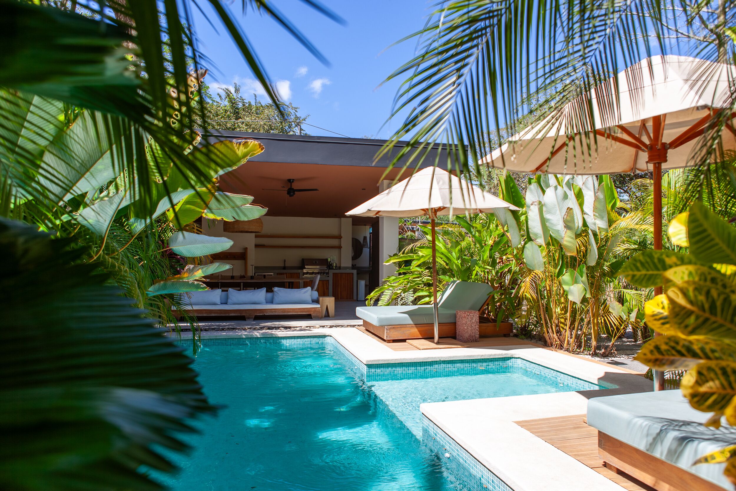 Alberca al aire libre 