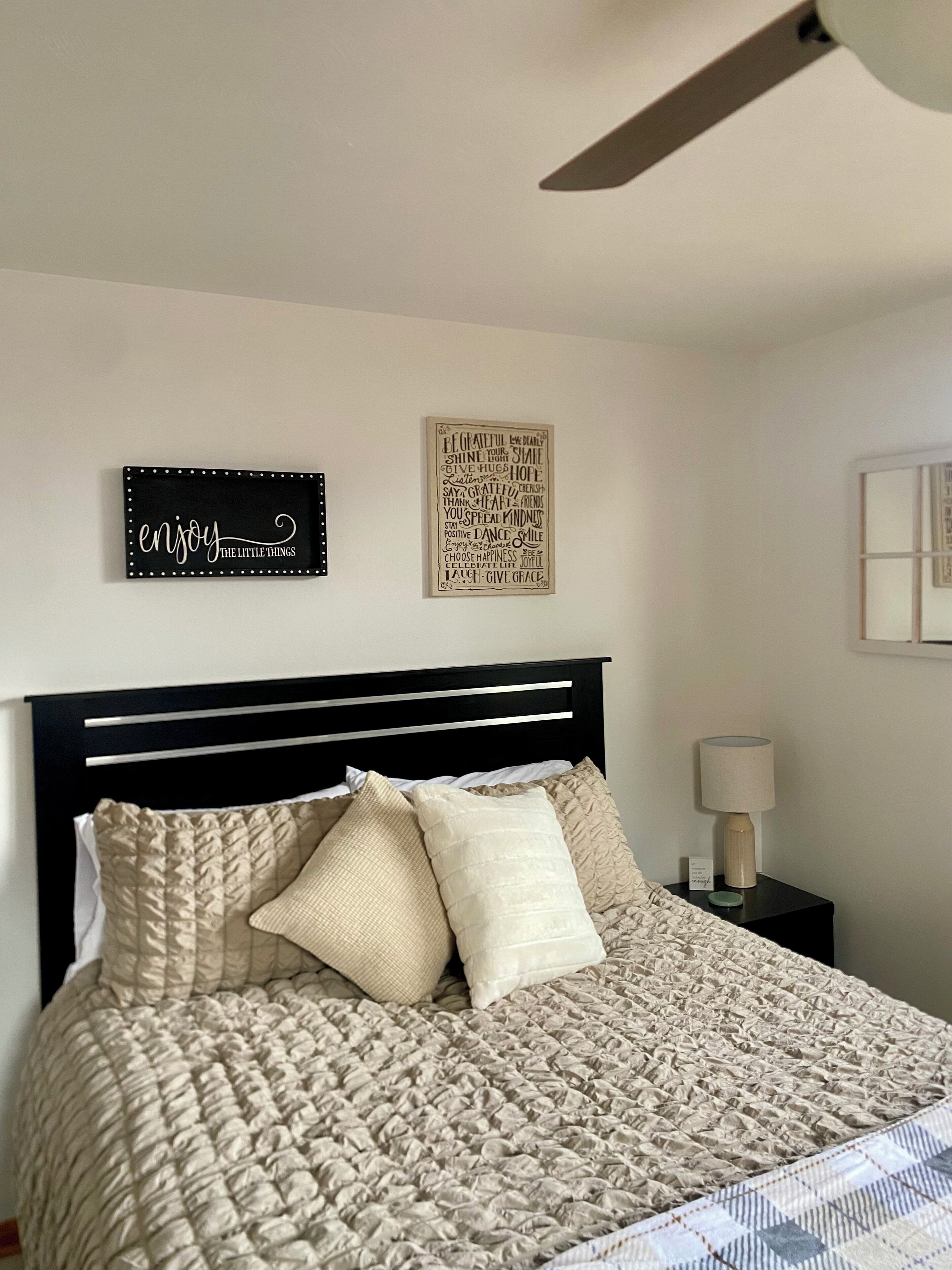 1 間睡房、熨斗/熨衫板、Wi-Fi、床單