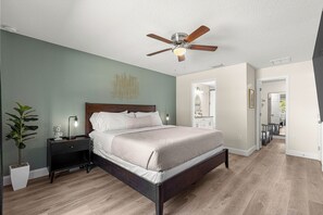 3 bedrooms, iron/ironing board, travel crib, WiFi