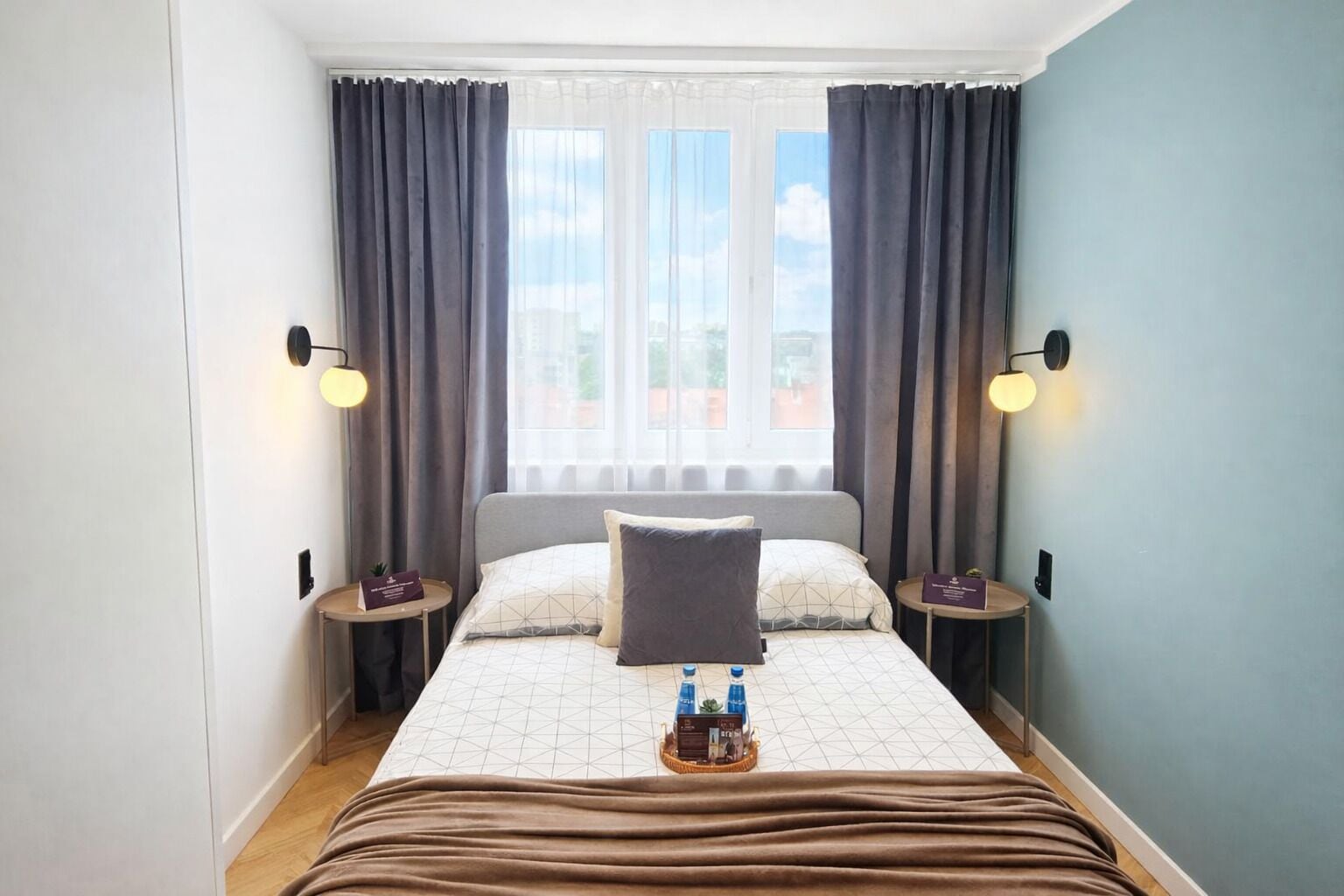 Comfort appartement, uitzicht op stad | 1 slaapkamer, een kluis op de kamer, individueel gedecoreerd
