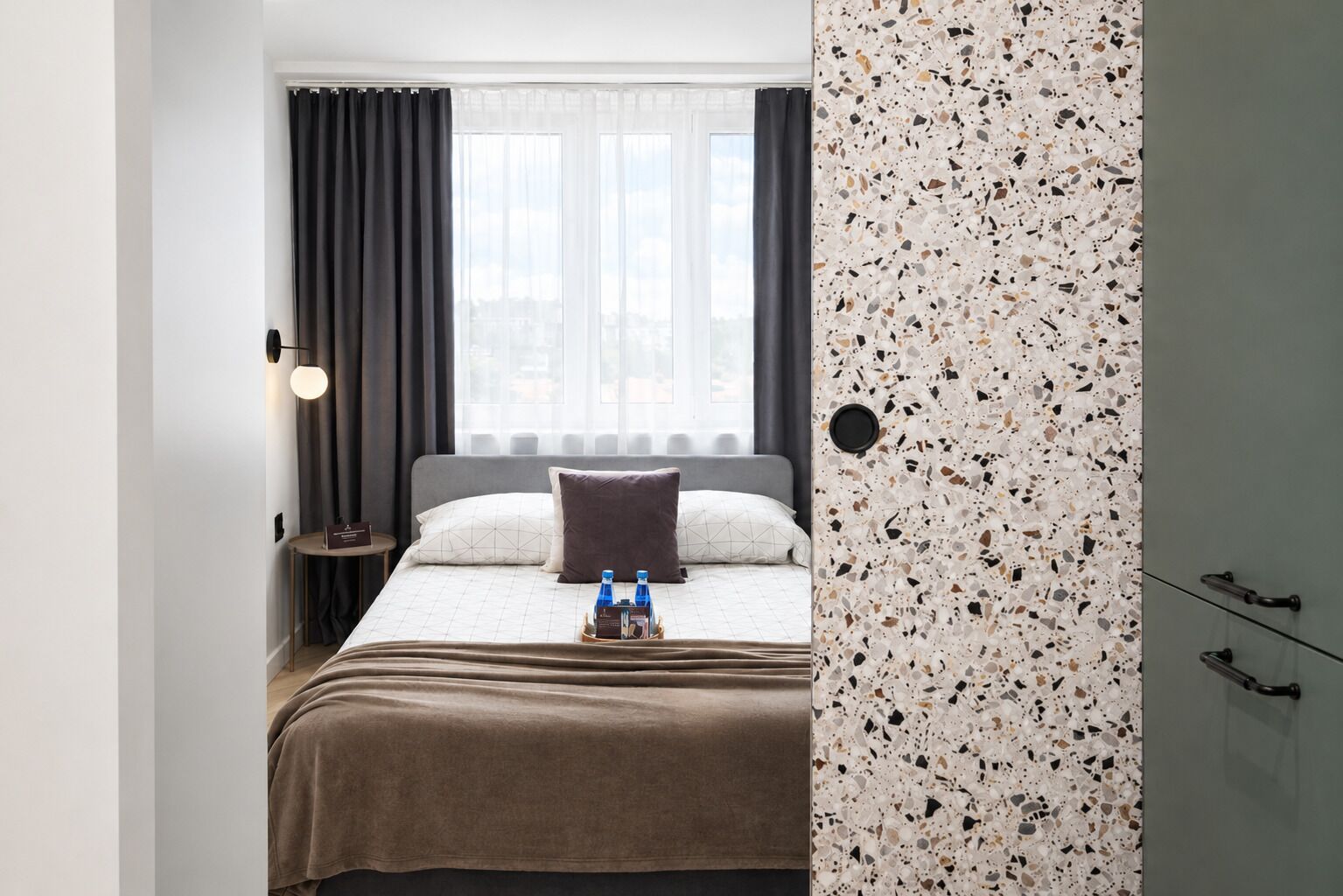 Comfort Apartment, City View | 1 bilik tidur, peti besi dalam bilik, dihias secara berasingan 