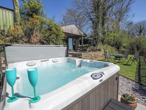 Terrace/patio - Caban Cynnes, Aberporth (Rhydlewis)