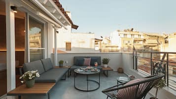 Penthouse, City View | Balcony view