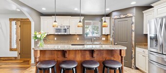 Large house with lots of space. Just minutes away from national forest.