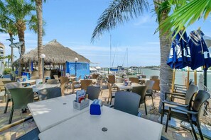 Condo, 1 King Bed with Sofa bed (Fifth floor condo with pools, spas, t) | Outdoor dining - Anglers Cove G-502 (Marco Island)
