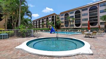 Condo, 1 King Bed with Sofa bed (Fifth floor condo with pools, spas, t) | Pool | A heated pool