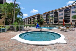 Condo, 1 King Bed with Sofa bed (Fifth floor condo with pools, spas, t) | Pool | A heated pool