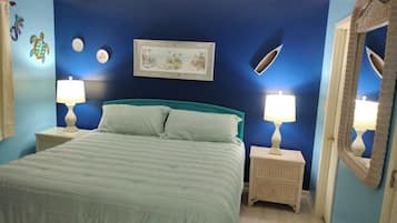 2 bedrooms, iron/ironing board, free WiFi, bed sheets