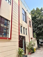 A szálláshely homlokzata