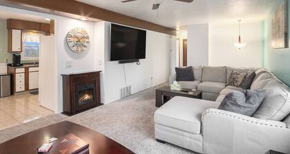 Quiet Parkside Home with Gym & Dedicated Office. Central Location.