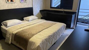 Soundproofing, iron/ironing board, free WiFi