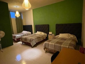 Triple Room | Desk, laptop workspace, iron/ironing board, free WiFi - Hotel Santa Julia  (Tecamachalco)