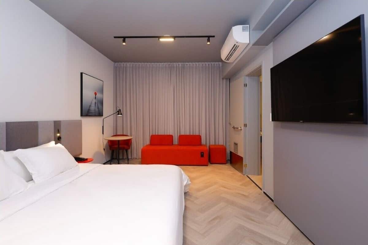 Chambre Double Exclusive, vue ville