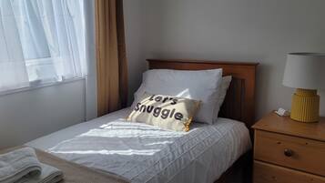 2 bedrooms, iron/ironing board, travel crib, free WiFi