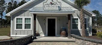 Luxury Lodging, Lakefront View, Queen Bed w/Private Bath, Pull-out sofa, Private Patio.