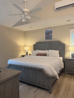 1 soverom, strykejern/-brett, wi-fi (inkludert) og sengetøy