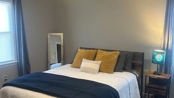 3 chambres, fer et planche Ă repasser, Wi-Fi, draps fournis