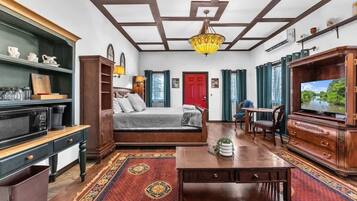 1 bedroom, individually decorated, individually furnished, bed sheets