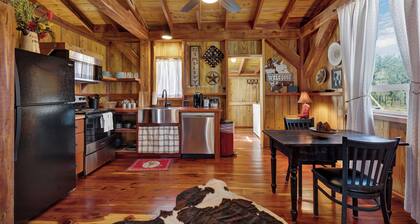 Texas Sawmill Cabin W/hot-tub, Pet-friendly, Minutes to Downtown!