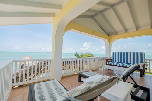Beach Front Home with Large Pool