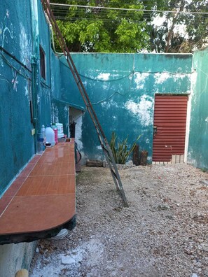 Enceinte de l’hébergement