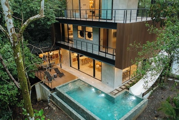 Image of New Private 4BR Luxury Tree House with slide