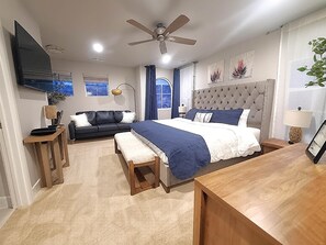 4 makuuhuonetta, silitysrauta/-lauta, Wi-Fi, vuodevaatteet