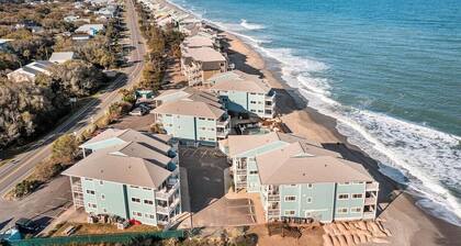 Shorething- oceanfront-pool View-third floor condo -sleeps 6