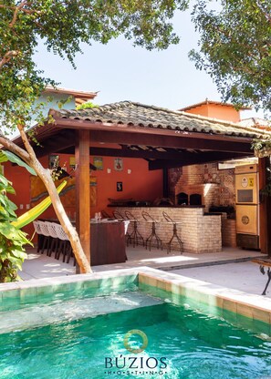 Indoor pool, outdoor pool