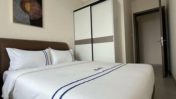 3 sovrum, skrivbord, arbetsyta för laptop och gratis wi-fi