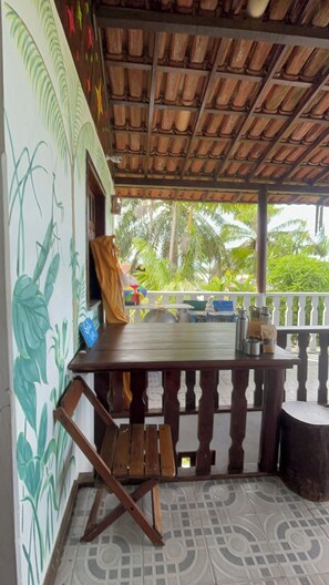 Living area - Hostel Zen - Casa na Floresta (Itacaré)