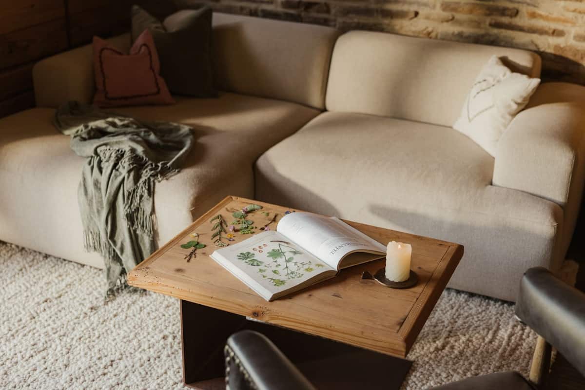 Chalet | Living area | Flat-screen TV, fireplace