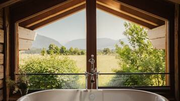 Chalet, sauna | Baño | Secadora de cabello, batas, pantuflas, toallas