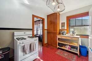 Microwave, oven, stovetop