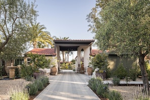 Façade de l’hébergement