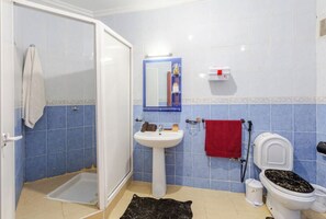 Haartrockner, Handtücher, Seife, Shampoo