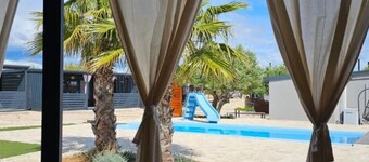 SAK Mobile Homes - Classic Two Bedroom Mobile Home with Terrace and Sea View