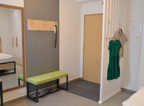 1 bedroom, iron/ironing board, Internet, bed sheets
