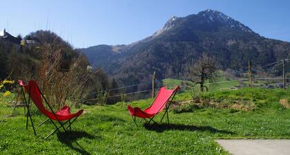 Grand Vys house in the heart of the Bauges mountains