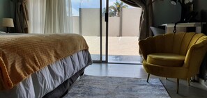 Deluxe Double Room, Courtyard View | In-room safe, desk, laptop workspace, iron/ironing board - Sea Water Boutique Lodge (Mankweng)