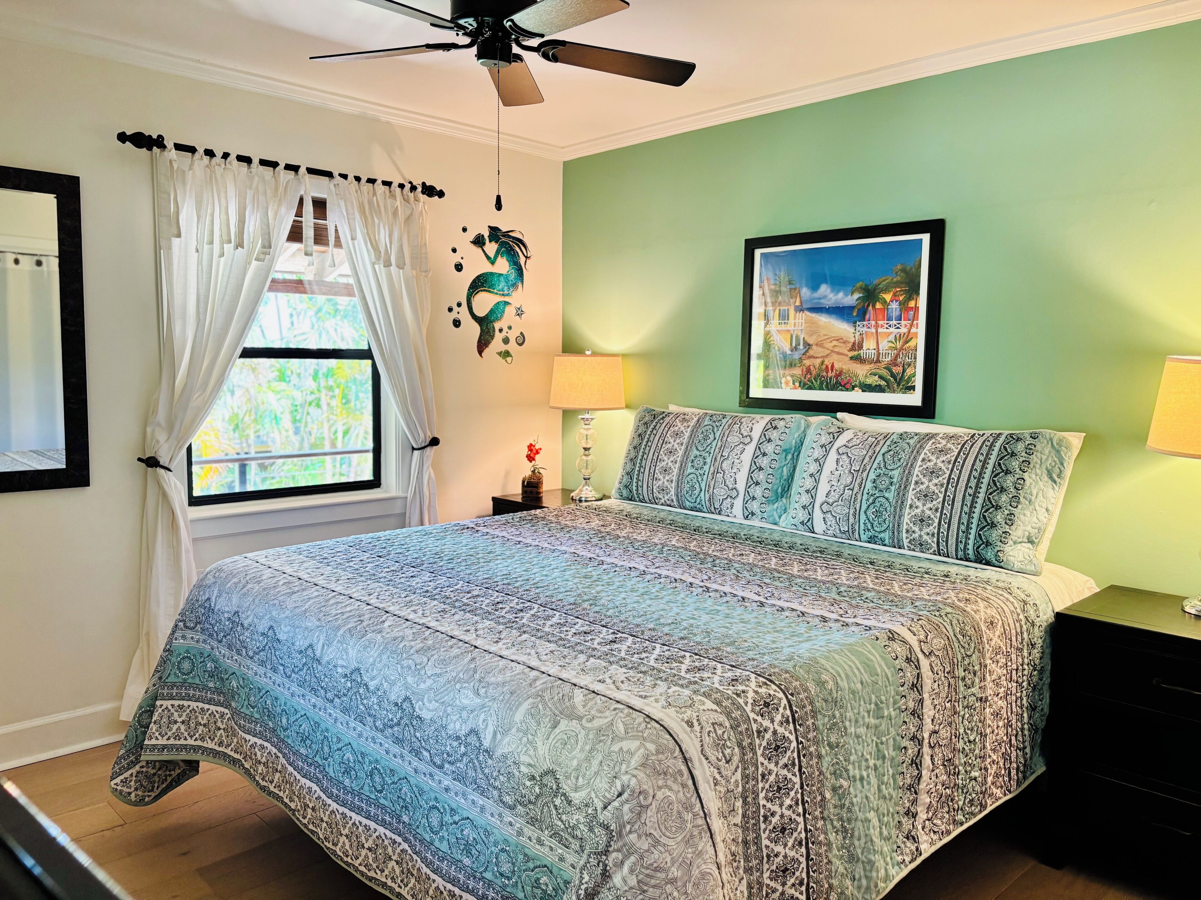 2 bedrooms, desk, iron/ironing board, free WiFi