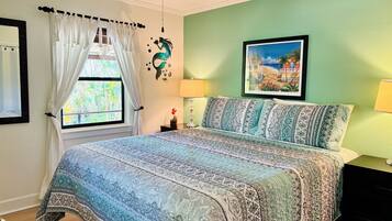 2 bedrooms, desk, iron/ironing board, free WiFi