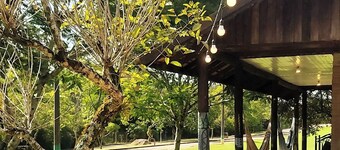 Charmoso Chalé do Riacho localizado na área rural de Novo Hamburgo.