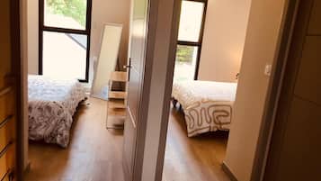 3 chambres, fer et planche Ă repasser, lit parapluie, Wi-Fi gratuit