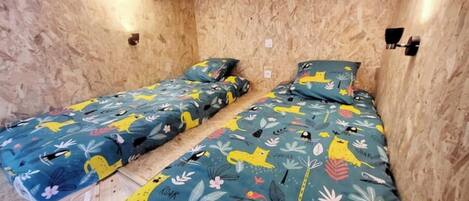 2 slaapkamers, beddengoed