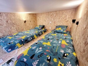 2 habitaciones y ropa de cama 